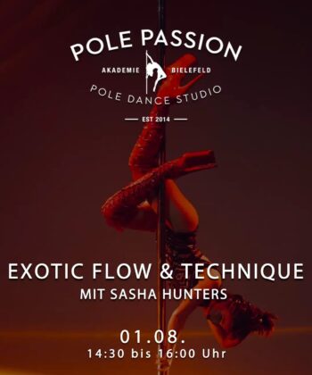 Exotic Flow and Technique Workshop mit Sasha Hunters